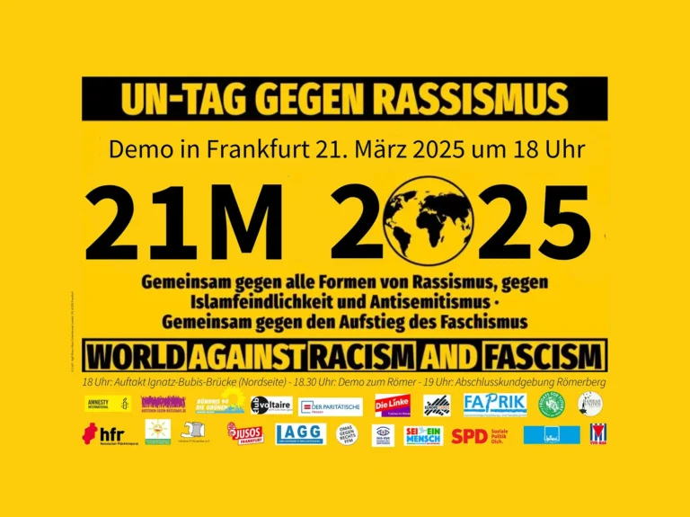 Internationaler Aktionstag gegen Rassismus