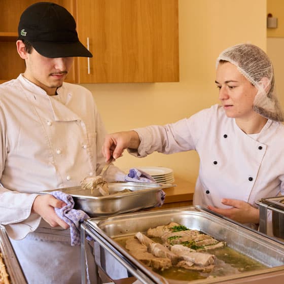 Ausbildung in der Küche